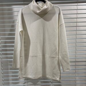 SPANX Cream Lightweight Pullover Top